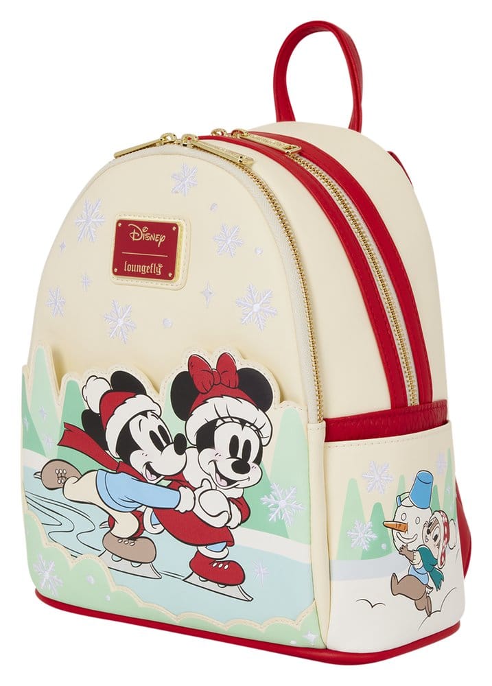 Mickey & Friends by Loungefly Mini Backpack with Headband Holder Ice Skating
