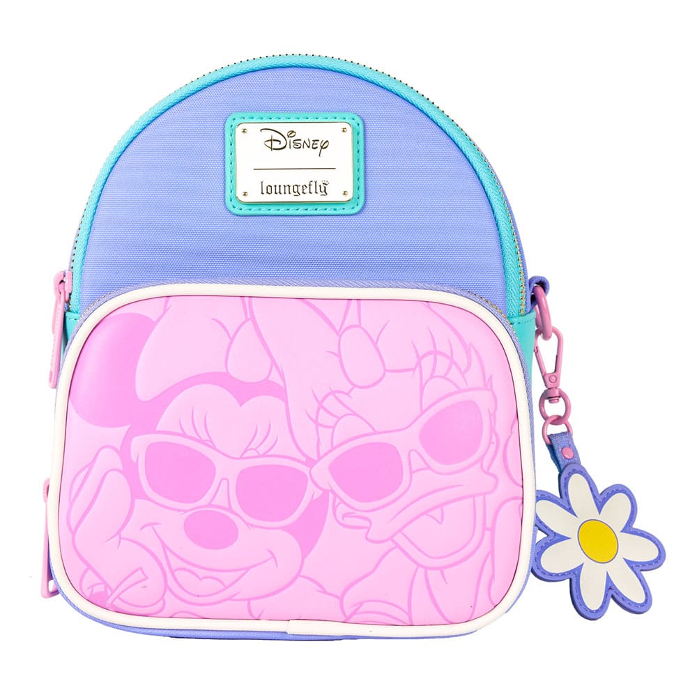 Disney by Loungefly Backpack Mini Daisy Duck & Minnie Mouse Convertible