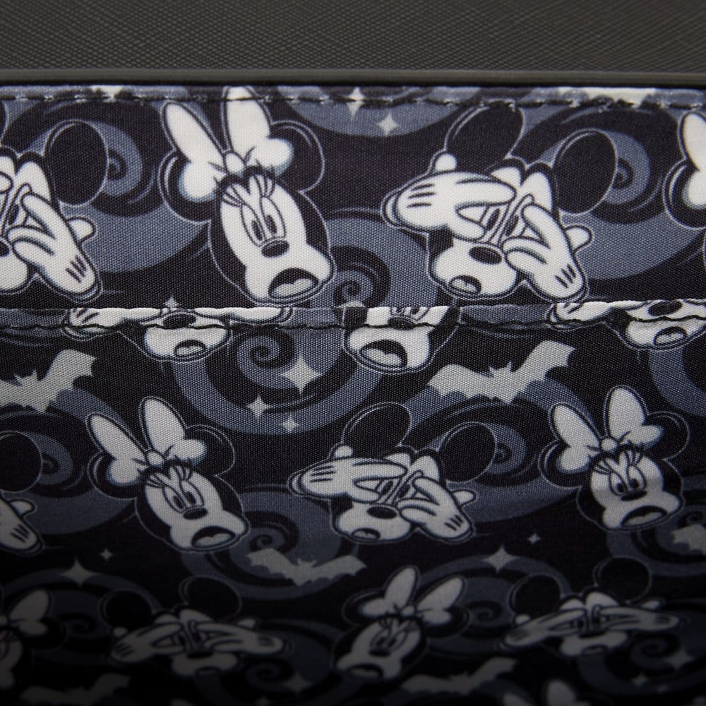 Mickey & Minnie by Loungefly Crossbody Spiderweb and Bats