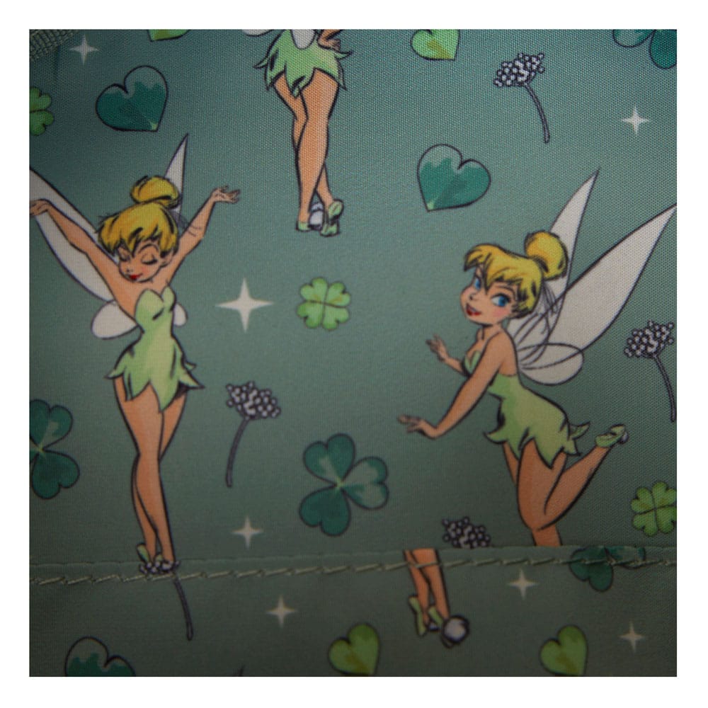 Disney by Loungefly Tote Bag with Coin Purse Tinker Bell 4-Leaf Clover