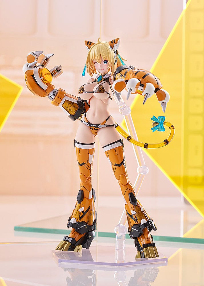 Bunny Suit Planning Plastic Model Kit PLAMAX BP-02 Sophia F. Shirring Tiger Armor Ver. 16 cm