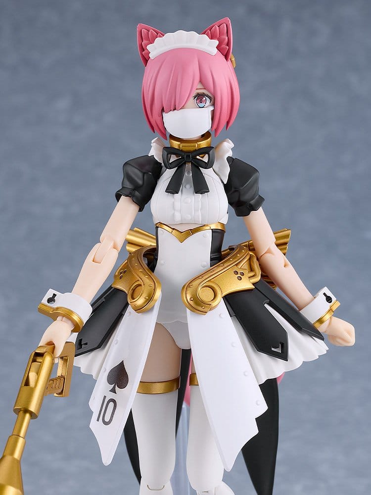 Guilty Princess Plastic Model Kit PLAMAX GP-12 Maidroid Rosalie 16 cm