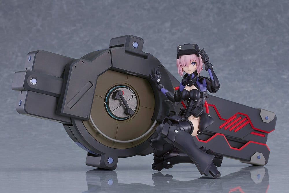 Fate/Grand Order Plamatea Plastic Model Kit Shielder/Mash Kyrielight (Ortinax) Black Barrel Edition 17 cm