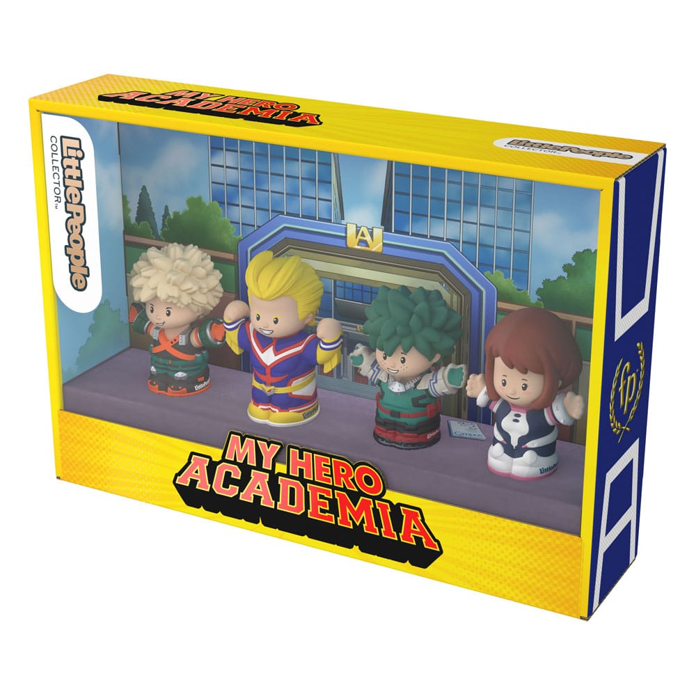 My Hero Academia Fisher-Price Little People Collector Mini Figures 4-Pack 7 cm