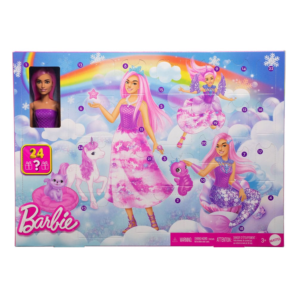Barbie Advent Calendar with Doll Fantasy