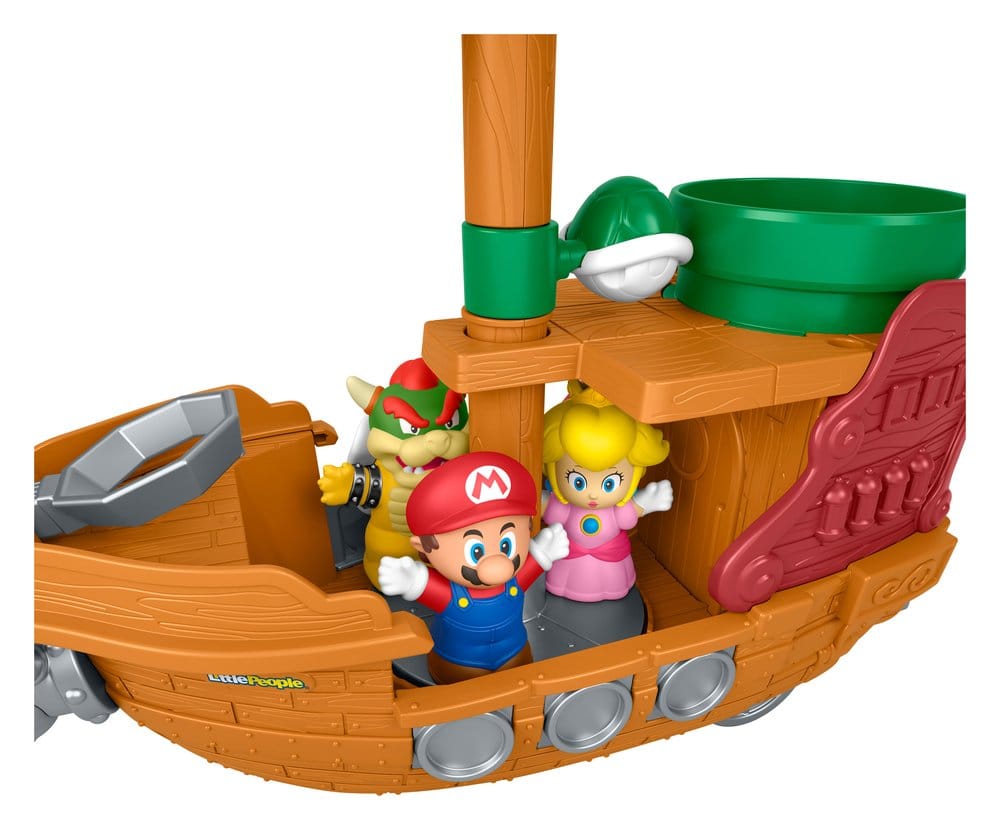 My Mario Little People Playset Bowser's Airship