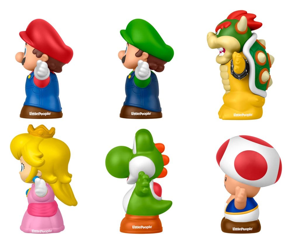 My Mario Little People Collector Mini Figure 6-Pack 7 cm