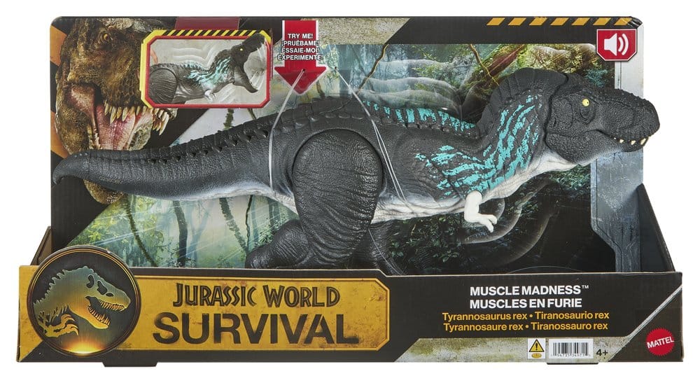 Jurassic World: Survival Action Figure Muscle Madness Tyrannosaurus Rex 56 cm