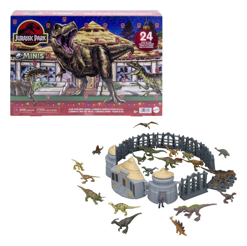 Jurassic Park Minis Advent Calendar Island Visitor