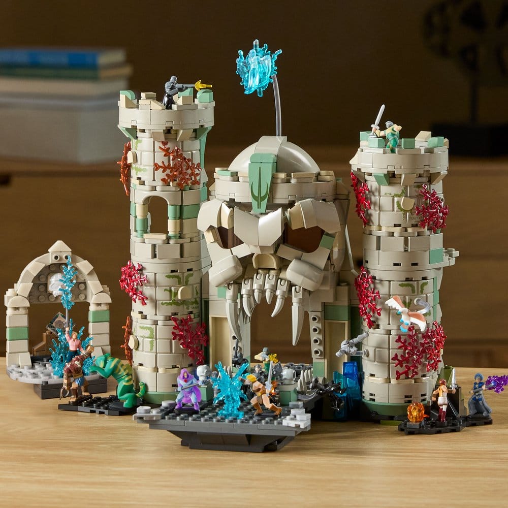 Masters of the Universe Mattel Brick Shop Construction Set Castle Grayskull