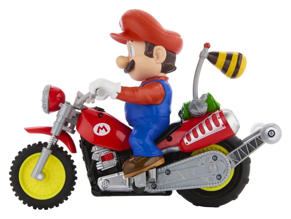 The Super Mario Galaxy Movie Hot Wheels RC Vehicle Mario Wheelie Motocross