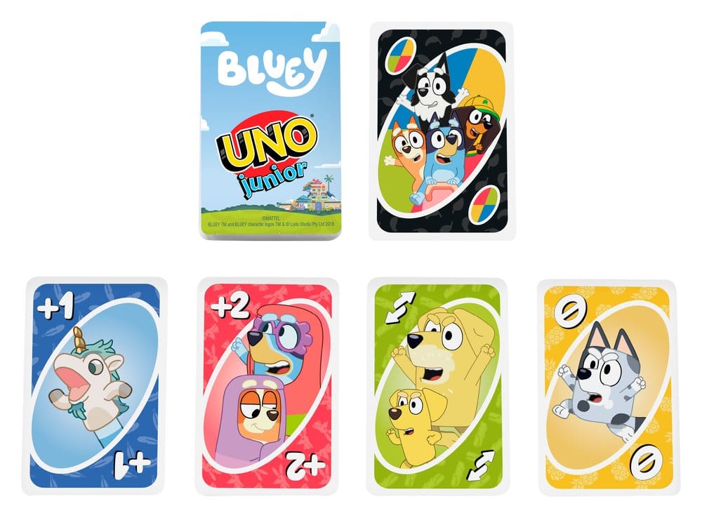 Bluey UNO Junior Card Game