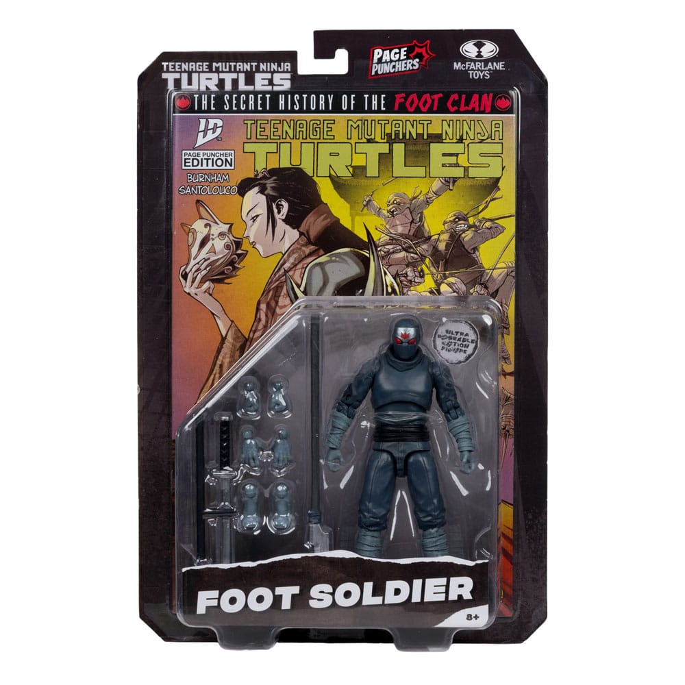 Teenage Mutant Ninja Turtles Page Punchers Action Figure Foot Soldier 14 cm