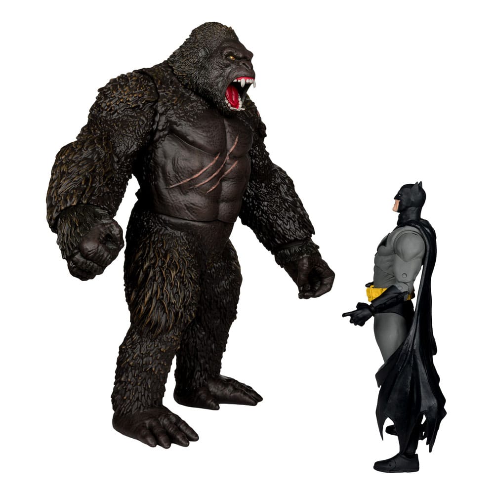 DC Justice League Monsterverse DC Multiverse Action Figures 2-Pack Batman & Kong 29 cm