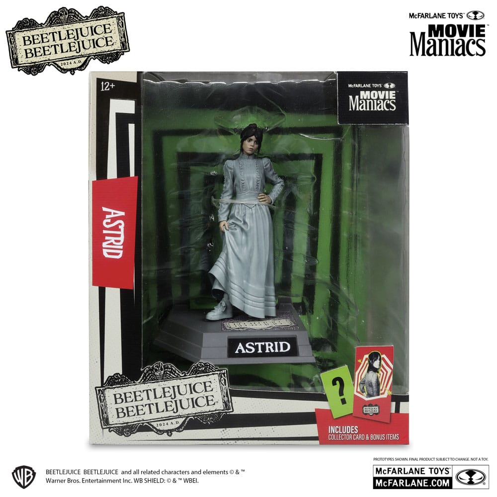 Beetlejuice Movie Maniacs PVC Statue Assortment (6)