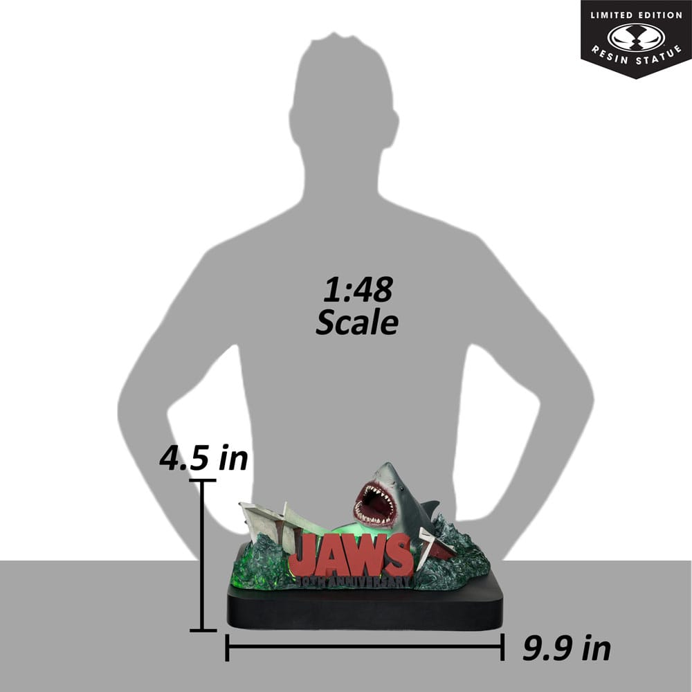 Jaws 1/48 PVC Statue Jaws (50th Anniversary) 25 cm