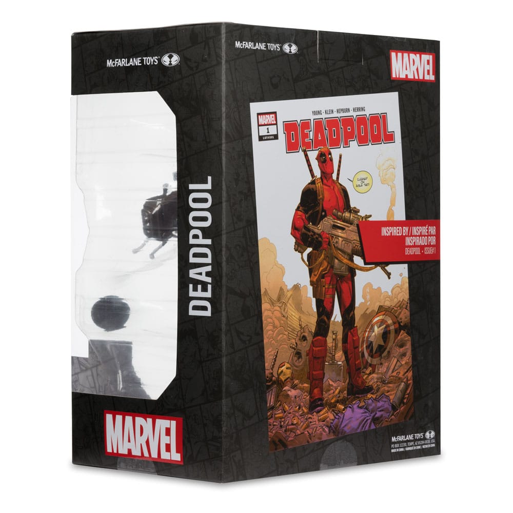 Marvel Collection PVC Statue 1/6 Deadpool (Deadpool #1)(Grey Suit Chase) 27 cm