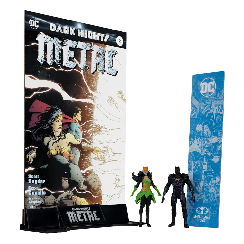 DC Direct Page Punchers Action Figure 2-Pack Batman of Earth-44 & Batman of Earth-11 (Dark Nights: Metal) 8 cm