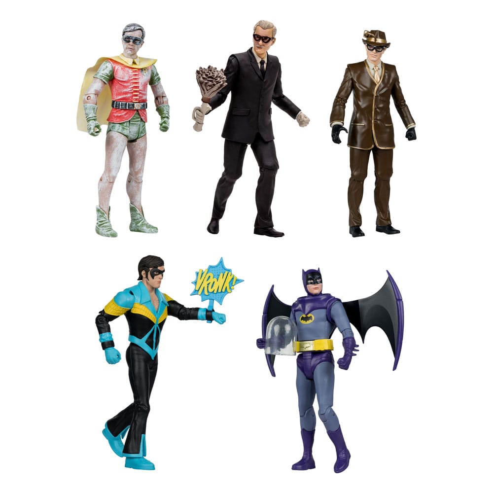 DC Retro Action Figures 15 cm Wave 10 Sortiment (6)