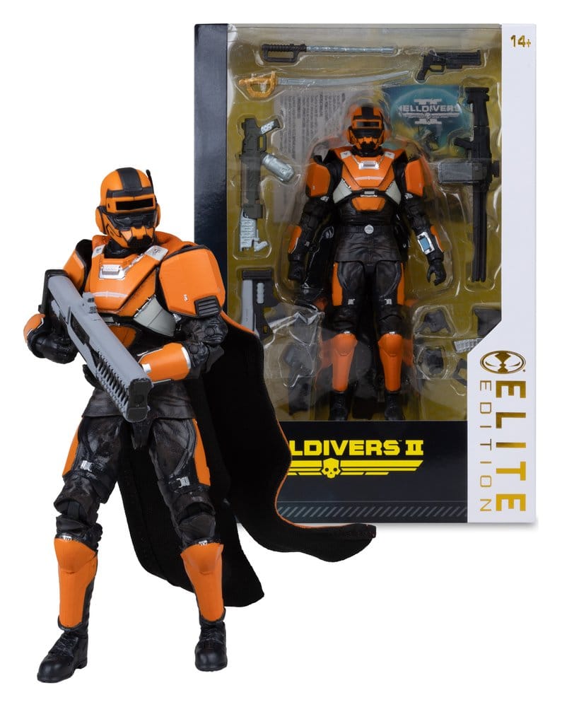 Helldivers 2 McFarlane Elite Edition Action Figure CE-25 Trench Engineer (Deluxe) 18 cm