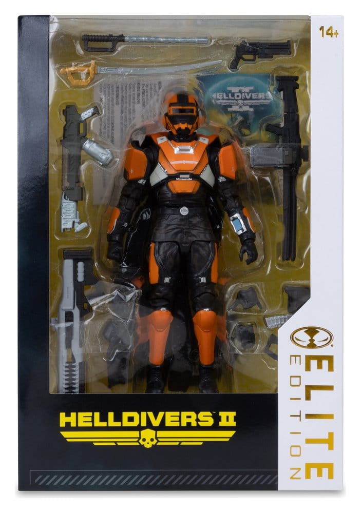Helldivers 2 McFarlane Elite Edition Action Figure CE-25 Trench Engineer (Deluxe) 18 cm