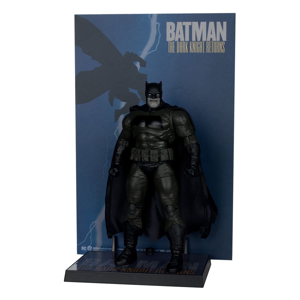 DC Multiverse McFarlane Cover Recreations Action Figure Batman (Batman: The Dark Knight Returns #1) (Gold Label) 18 cm