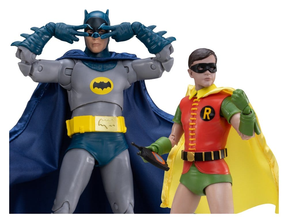 Batman Classic TV Series DC Multiverse McFarlane Collector Edition Action Figure 2-Pack Batman and Robin 18 cm