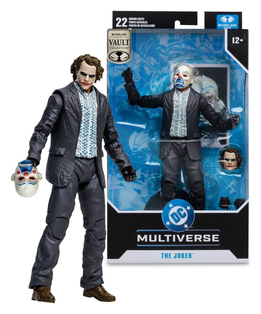 DC Multiverse McFarlane Vault Collection Action Figure The Joker (Bank Robber) (The Dark Knight) 18 cm