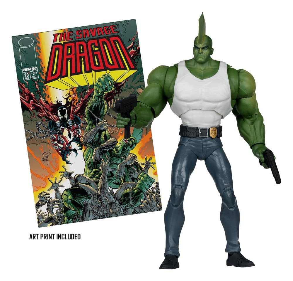 Savage Dragon Image Comics Founders Series McFarlane Elite Edition Action Figure Dragon 20 cm