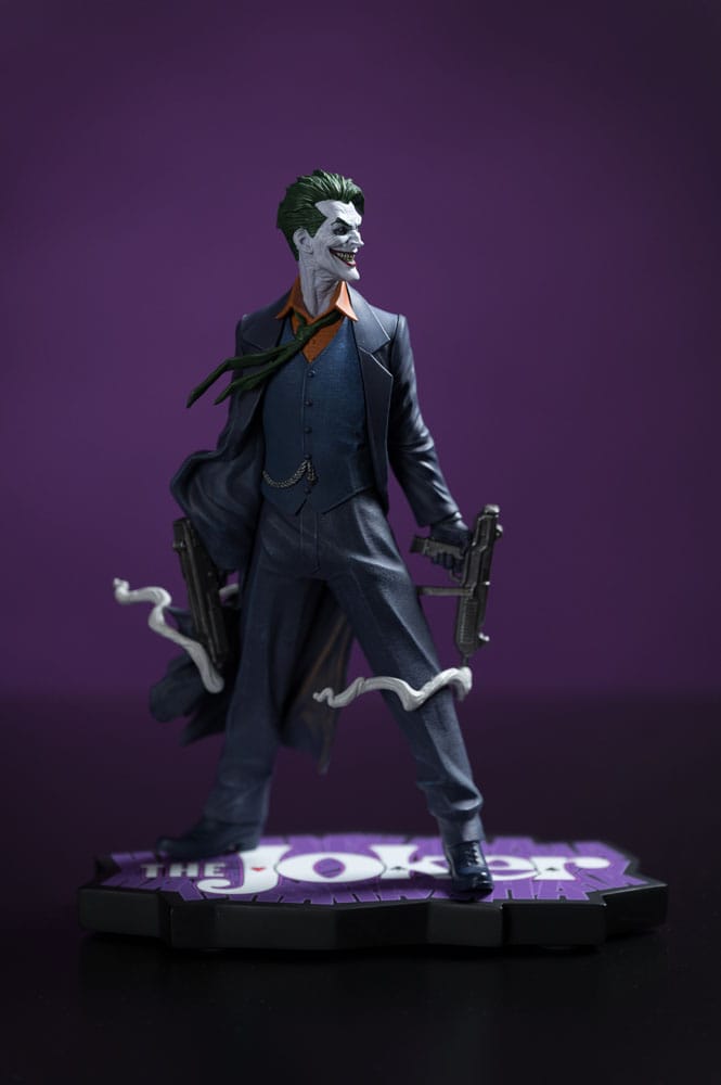 DC Direct Statue 1/10 The Joker Purple Craze: The Joker by Gabriele Dell'Otto Limited Edition 19 cm