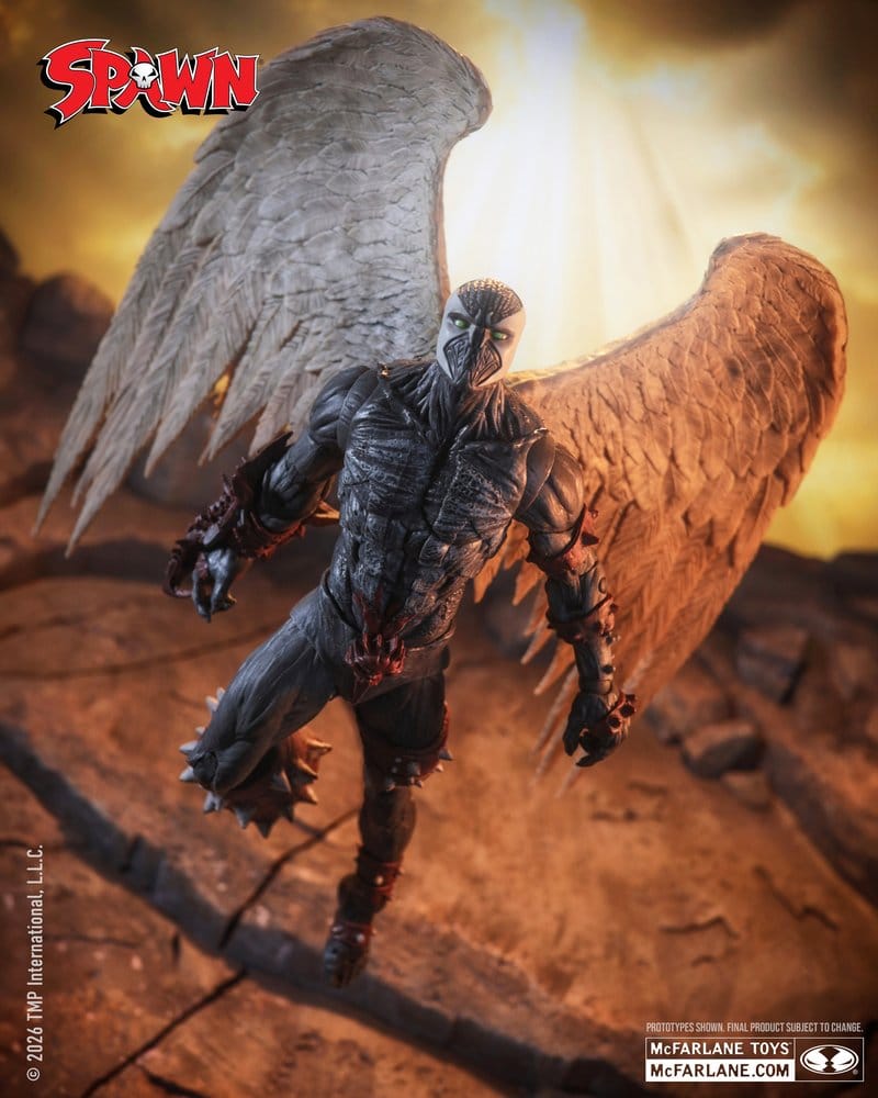Spawn Toy Action Figure Wings of Redemption Spawn 23 cm
