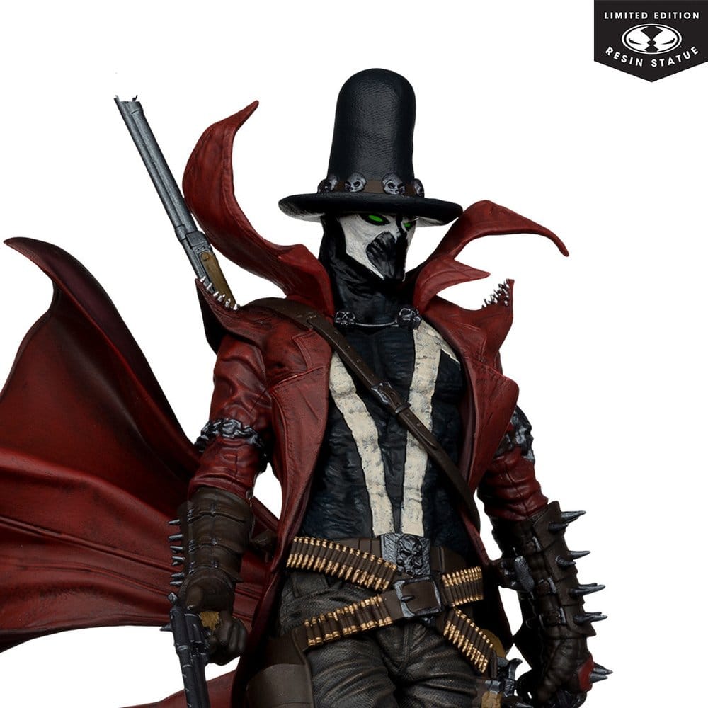 Spawn Black White & Red All Over 1/10 Statue Gunslinger Spawn by Todd McFarlane 23 cm