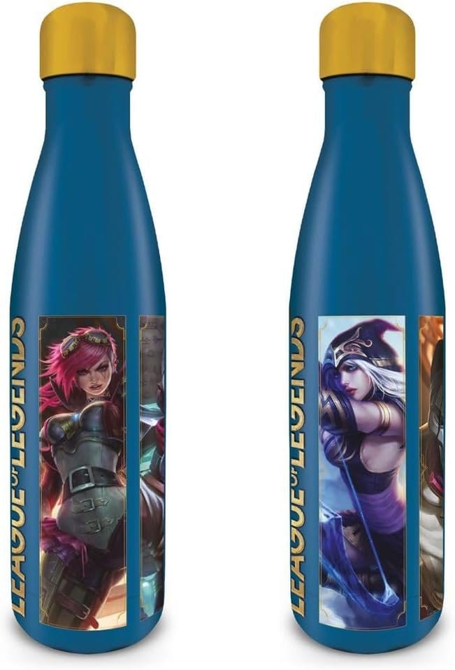 League of Legends Metal Drink Bottle Champions