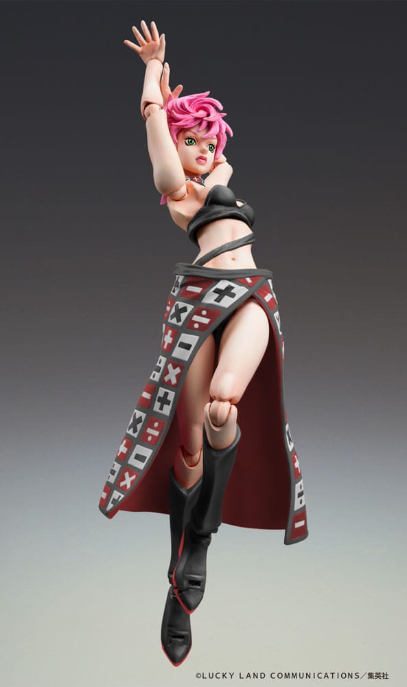 JoJo's Bizarre Adventure Part 5 Super Action Statue Trish Una Black Ver. 15 cm