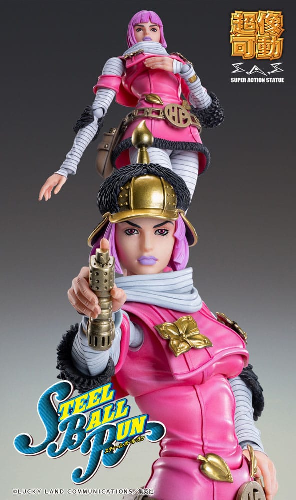 JoJo's Bizarre Adventure Part 7: Steel Ball Run Super Action Statue Chozokado (Hot Pants) 16 cm