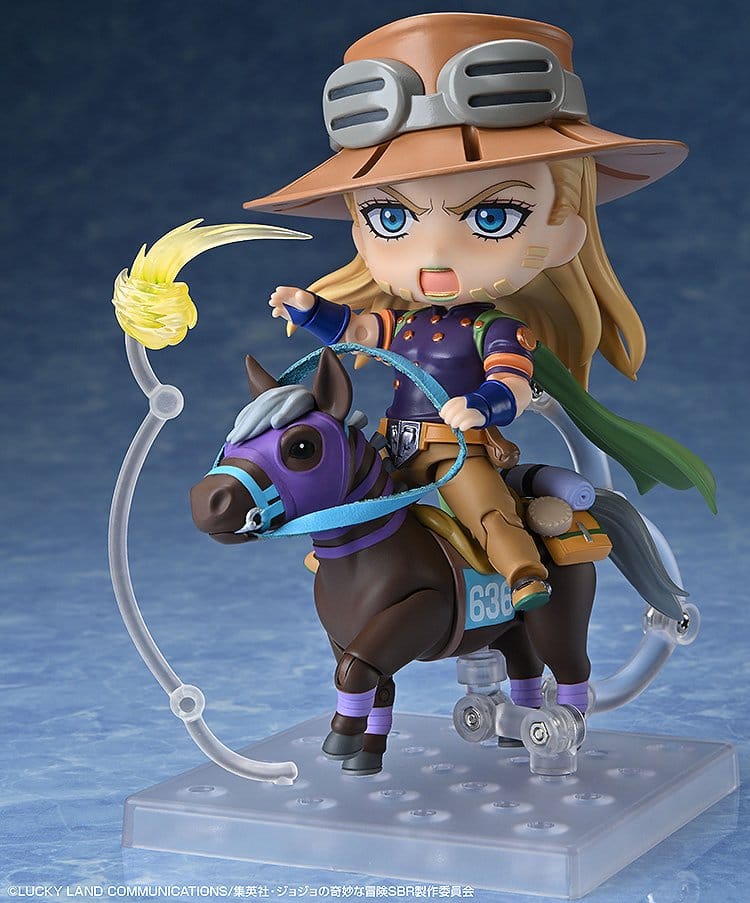 JoJo's Bizarre Adventure Steel Ball Run Nendoroid Action Figure Gyro Zeppeli DX Ver. 10 cm