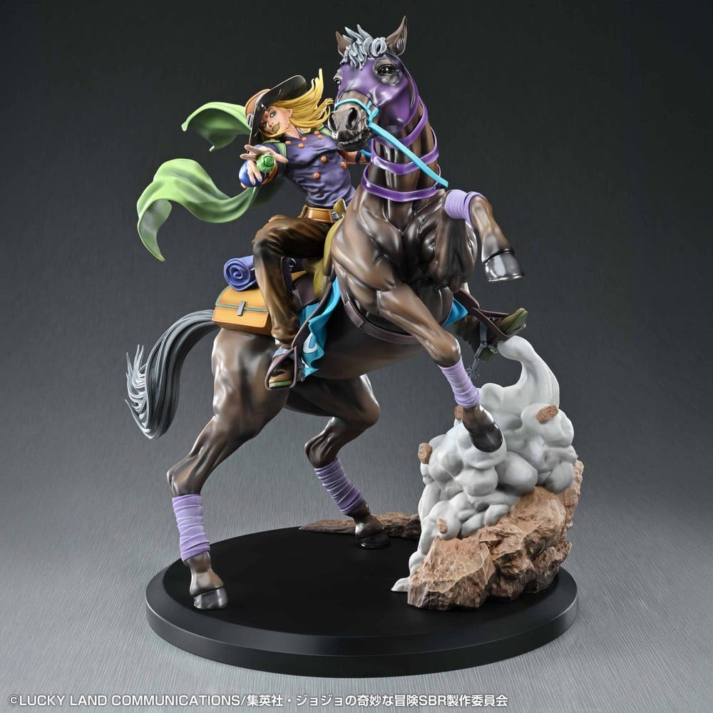 JoJo's Bizarre Adventure: Steel Ball Run Figure Gyro Zeppeli & Valkyrie 31 cm