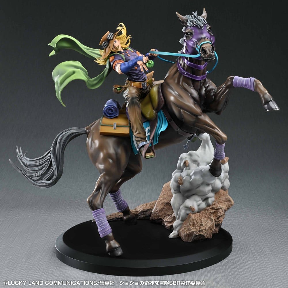JoJo's Bizarre Adventure: Steel Ball Run Figure Gyro Zeppeli & Valkyrie 31 cm