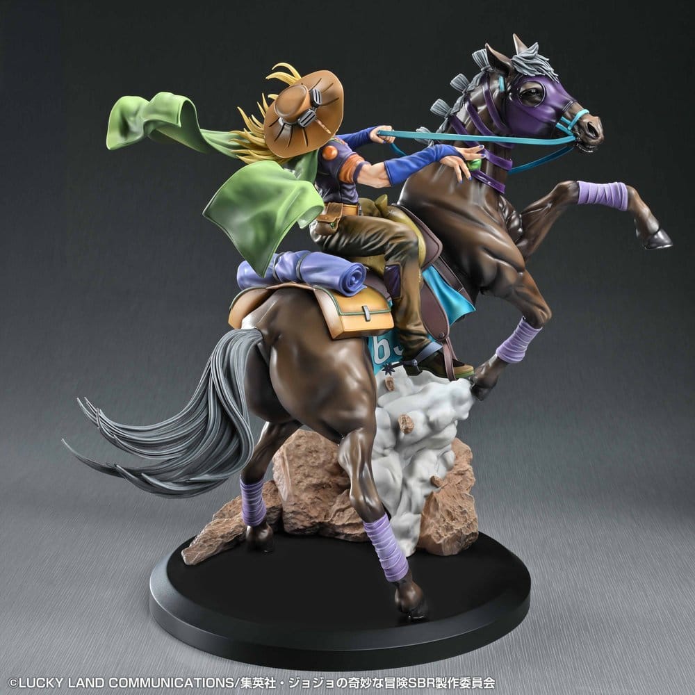 JoJo's Bizarre Adventure: Steel Ball Run Figure Gyro Zeppeli & Valkyrie 31 cm