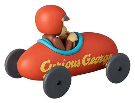 Curious George UDF Mini Figure w/Cart 6 cm