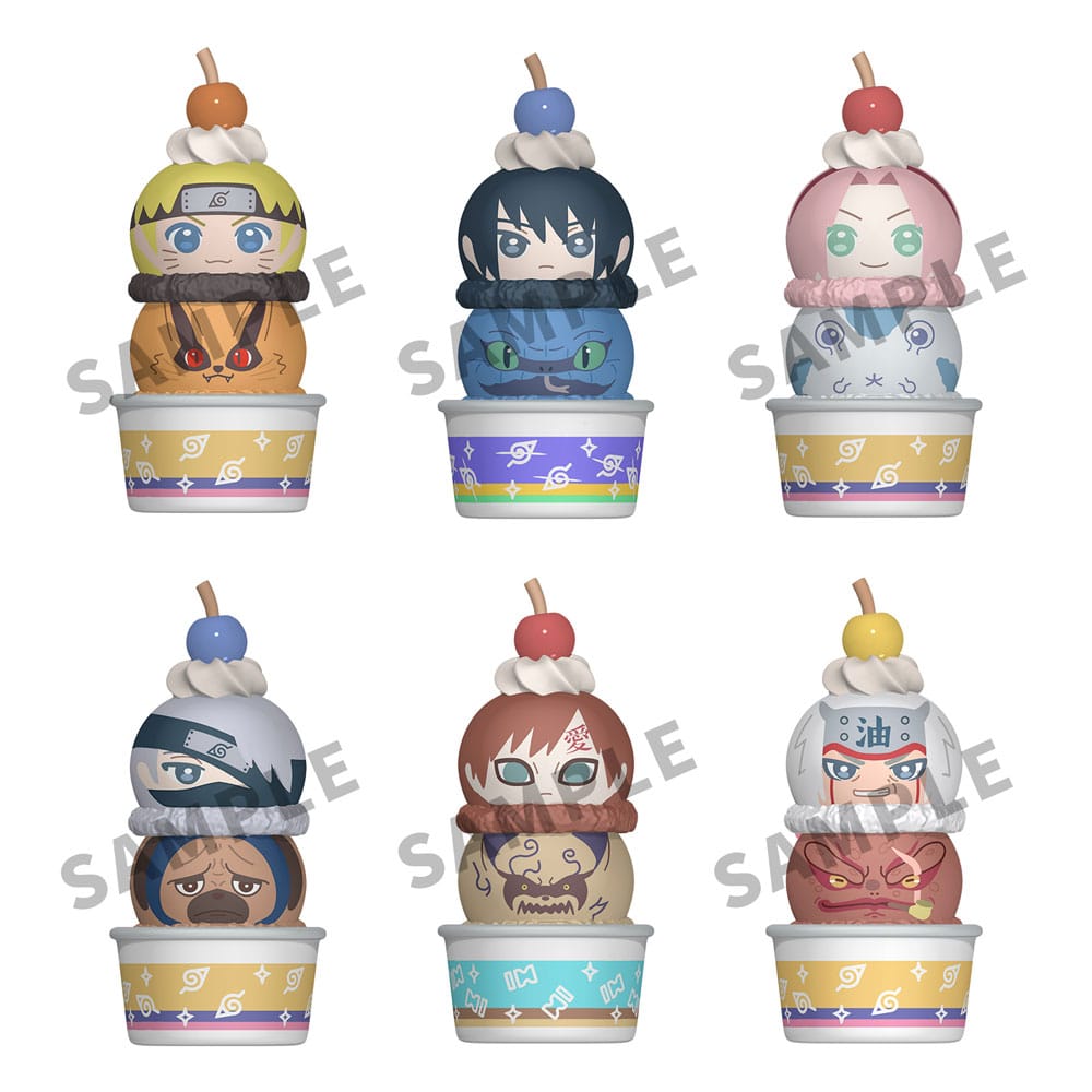 Naruto Shippuden Tsumichen Stack up & Change Trading Figure 8 cm Assortment (6)