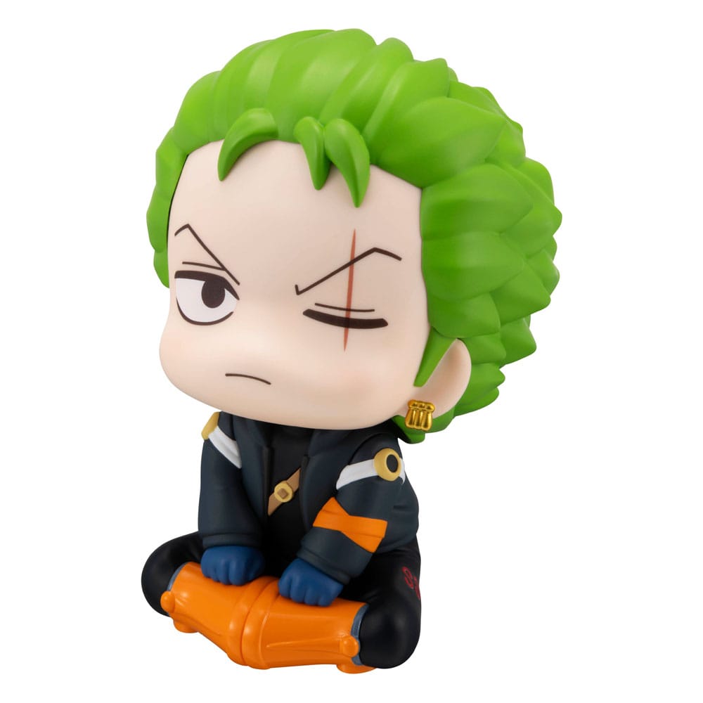 One Piece Look Up PVC Statue Roronoa Zoro Future Island Egghead Ver. 11 cm