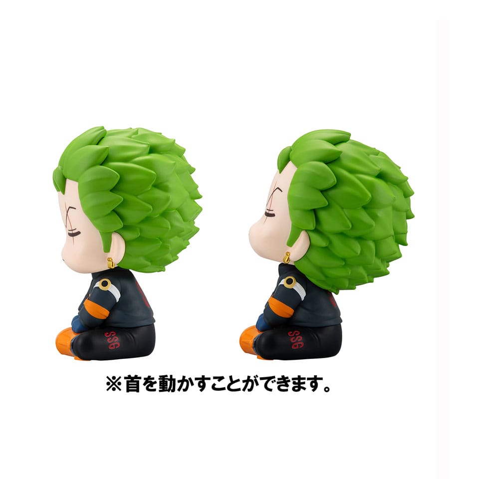 One Piece Look Up PVC Statues Roronoa Zoro & Sanji Future Island Egghead Ver. 11 cm (with gift)