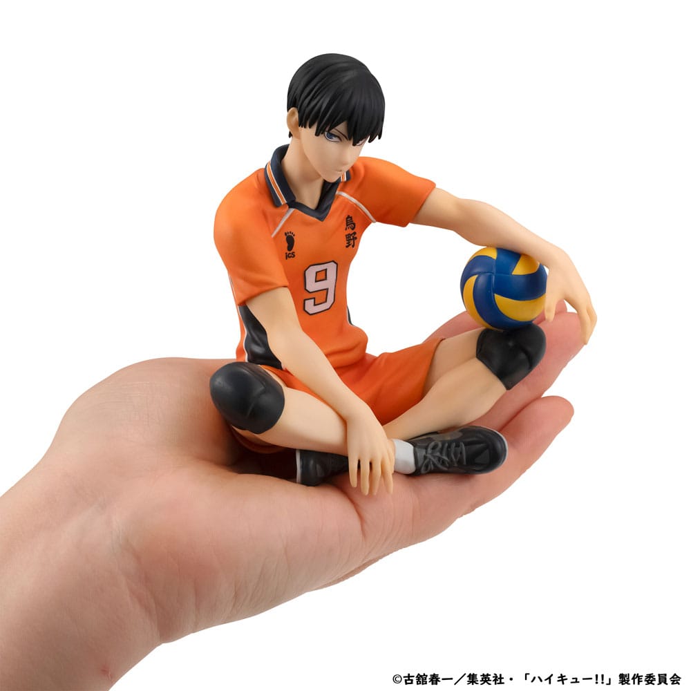 Haikyu!! G.E.M. Series PVC Statue Atsumu Tobio Kageyama Second Uniform Ver. Palm Size 9 cm