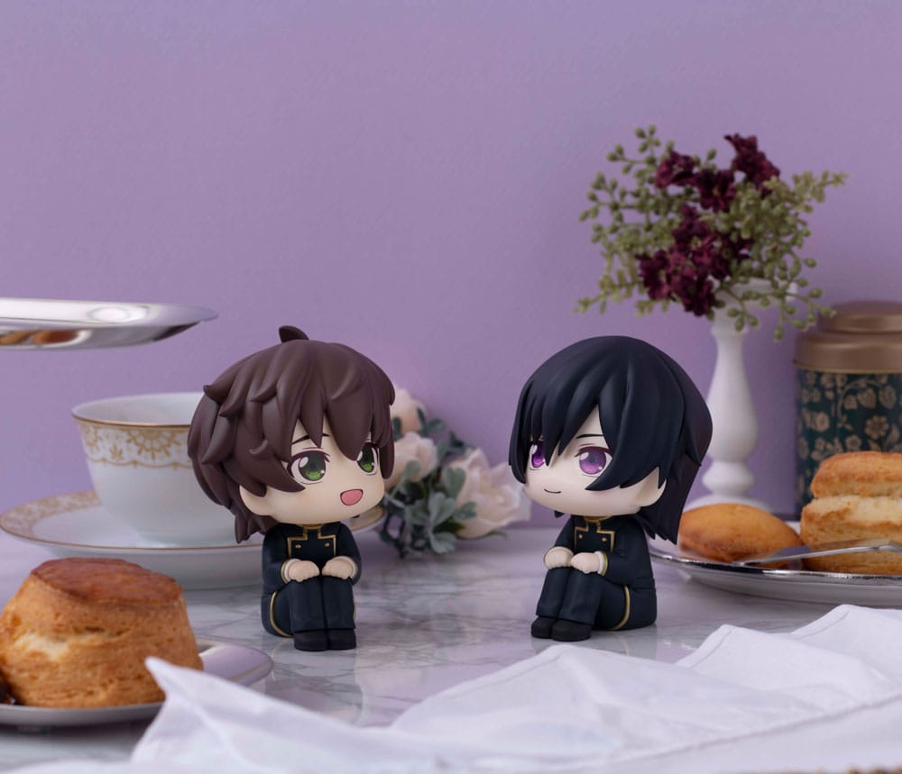 Code Geass Lelouch of the Rebellion Look Up PVC Statues Lelouch Lamperouge & Suzaku Kururugi Set (with gift) 11 cm