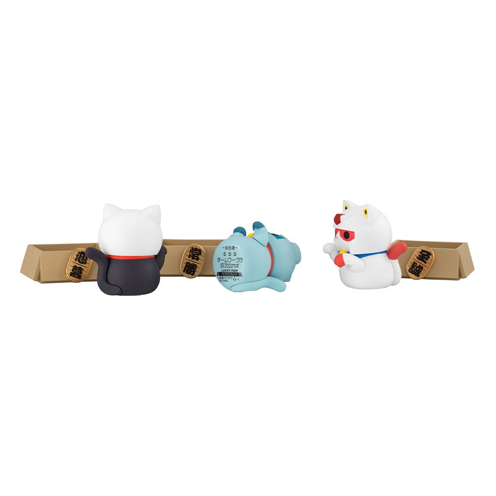 Mobile Suit Gundam Mega Cat Project Nyandam Trading Figure Luckycat 6 cm Blind Box Assortment (6)