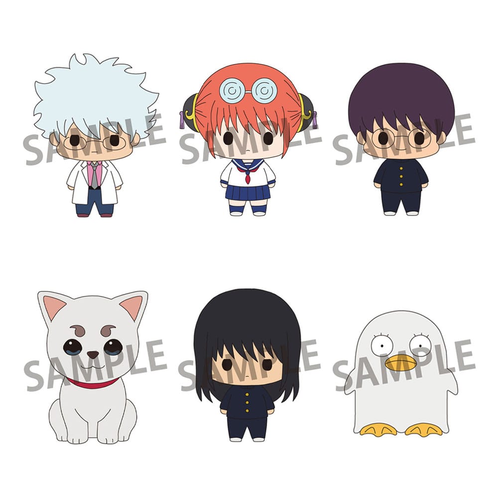 Mr. Ginpachi´s Zany Class Chokorin Mascot Series Trading Figure Vol. 1 5 cm Blind Box Assortment (6)