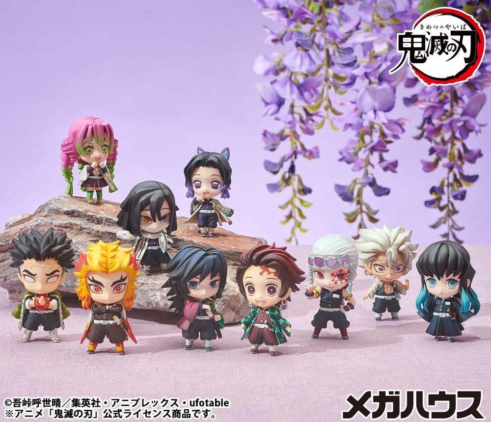 Demon Slayer Kimetsu no Yaiba Trading Figure Tanjiro & Friends 5 cm Assortment (8)