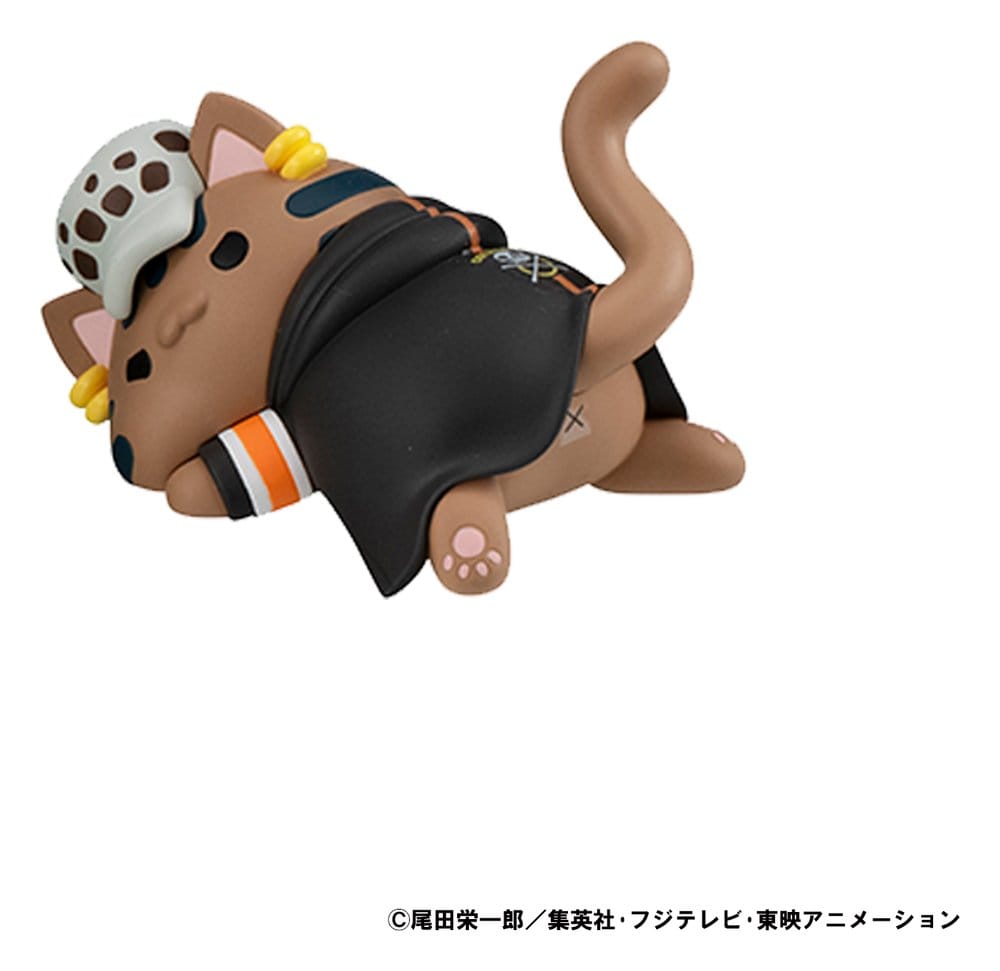One Piece Mega Cat Project Trading Figure Egghead NyanPieceNyan! Stickie! 3 cm Assortment (8)