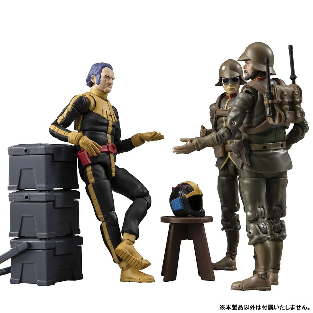 Mobile Suit Gundam G.M.G. Collection 15 Action Figure Principality of Zeon Black Tri-Stars Mash Normal Suit Ver. 10 cm